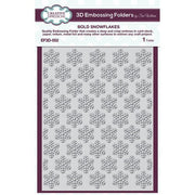 CREATIVE EXPRESSIONS 3D Embossing Folder by Sue Wilson - BOLD SNOWFLAKES EF3D-052